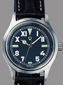 Classic Uhr mit Ledrband Ref.6390 C